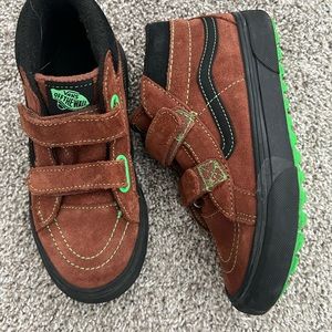 VANS MTE Velcro weather proof, for rain and snow, youth size 3 #vans